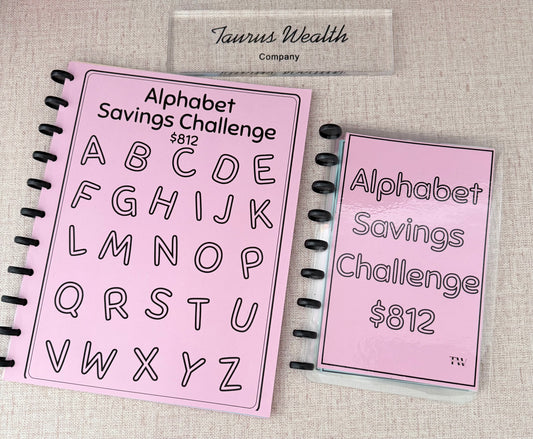 Alphabet Savings Challenge A4