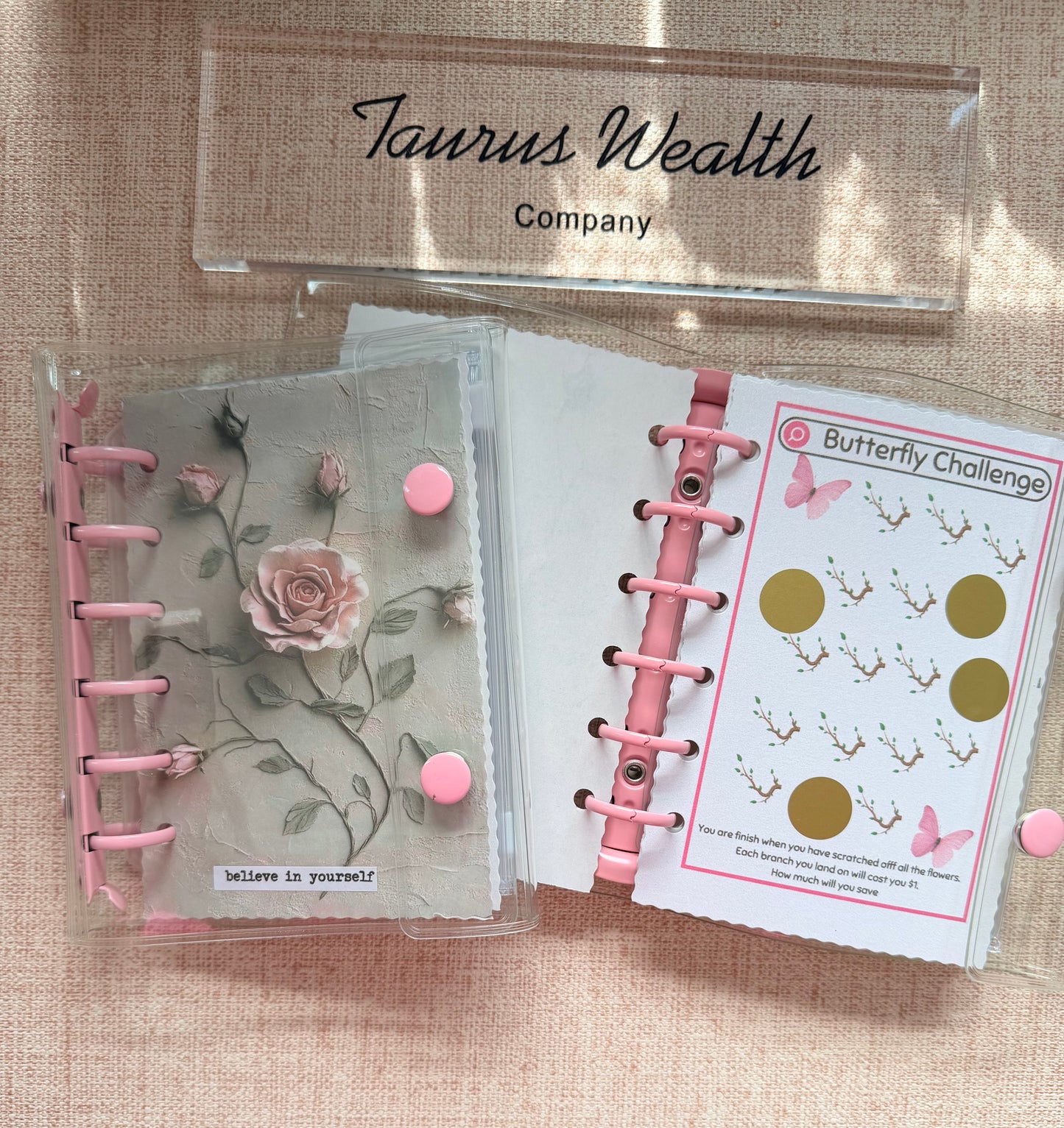 Rose Vine savings challenge set A7