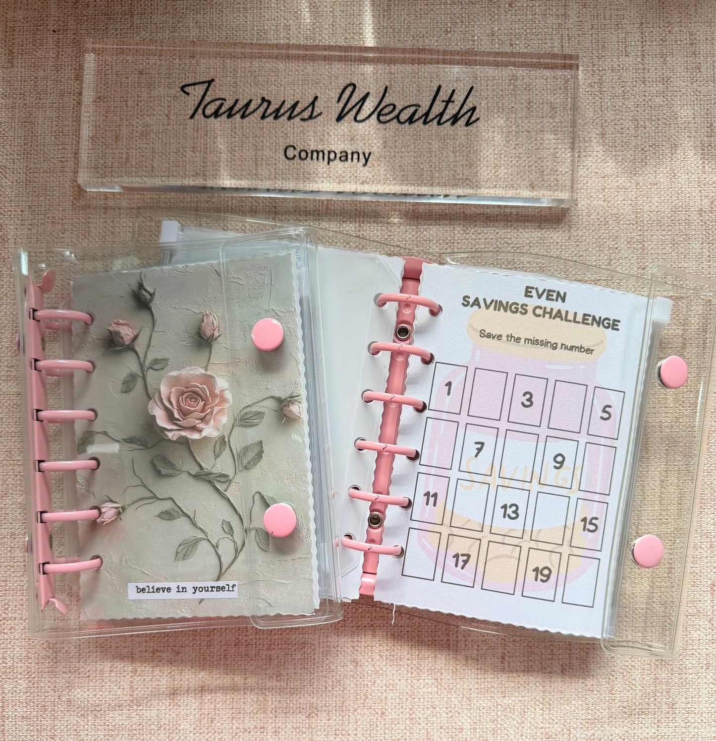 Rose Vine savings challenge set A7