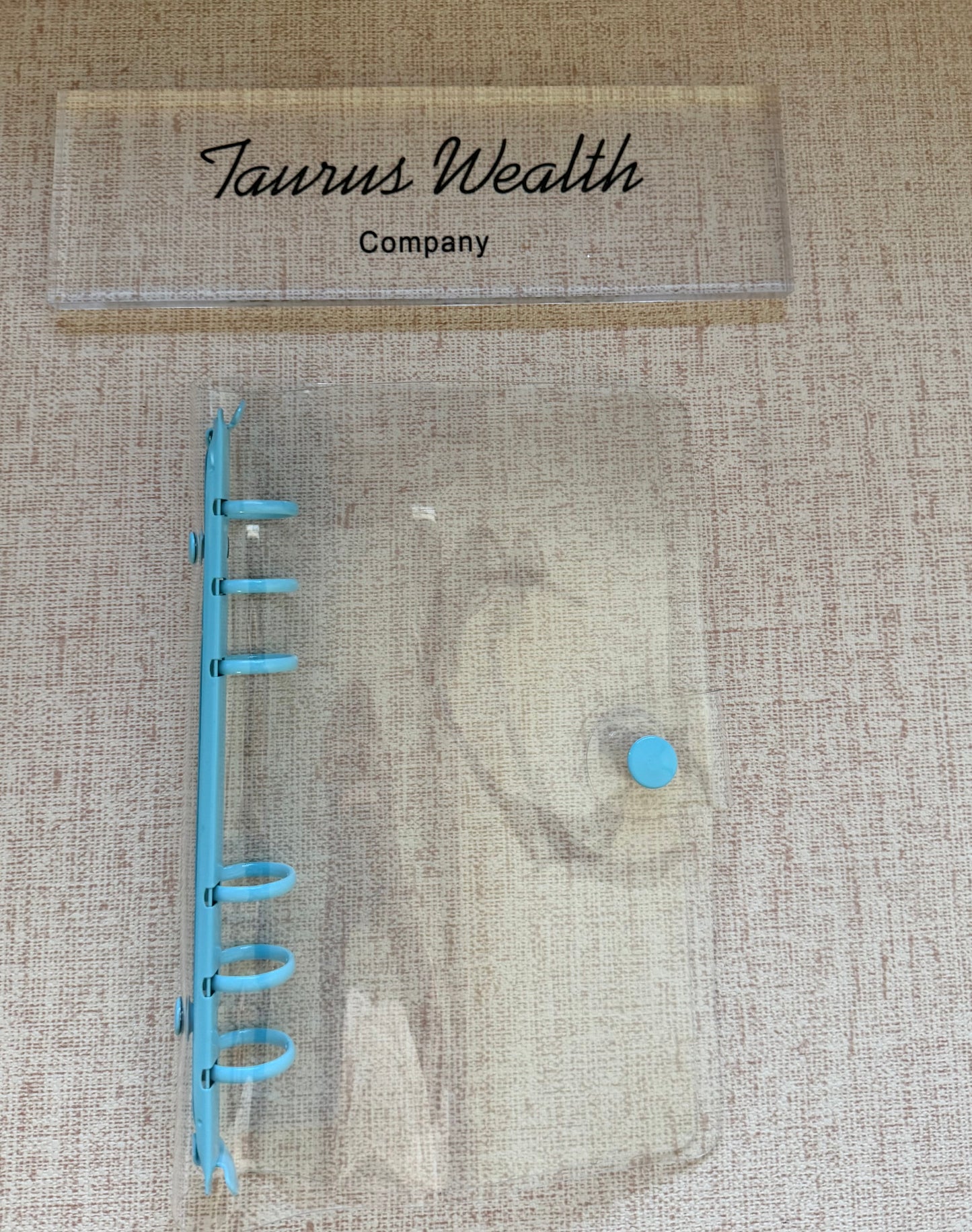 A6 Plastic transparent Binder