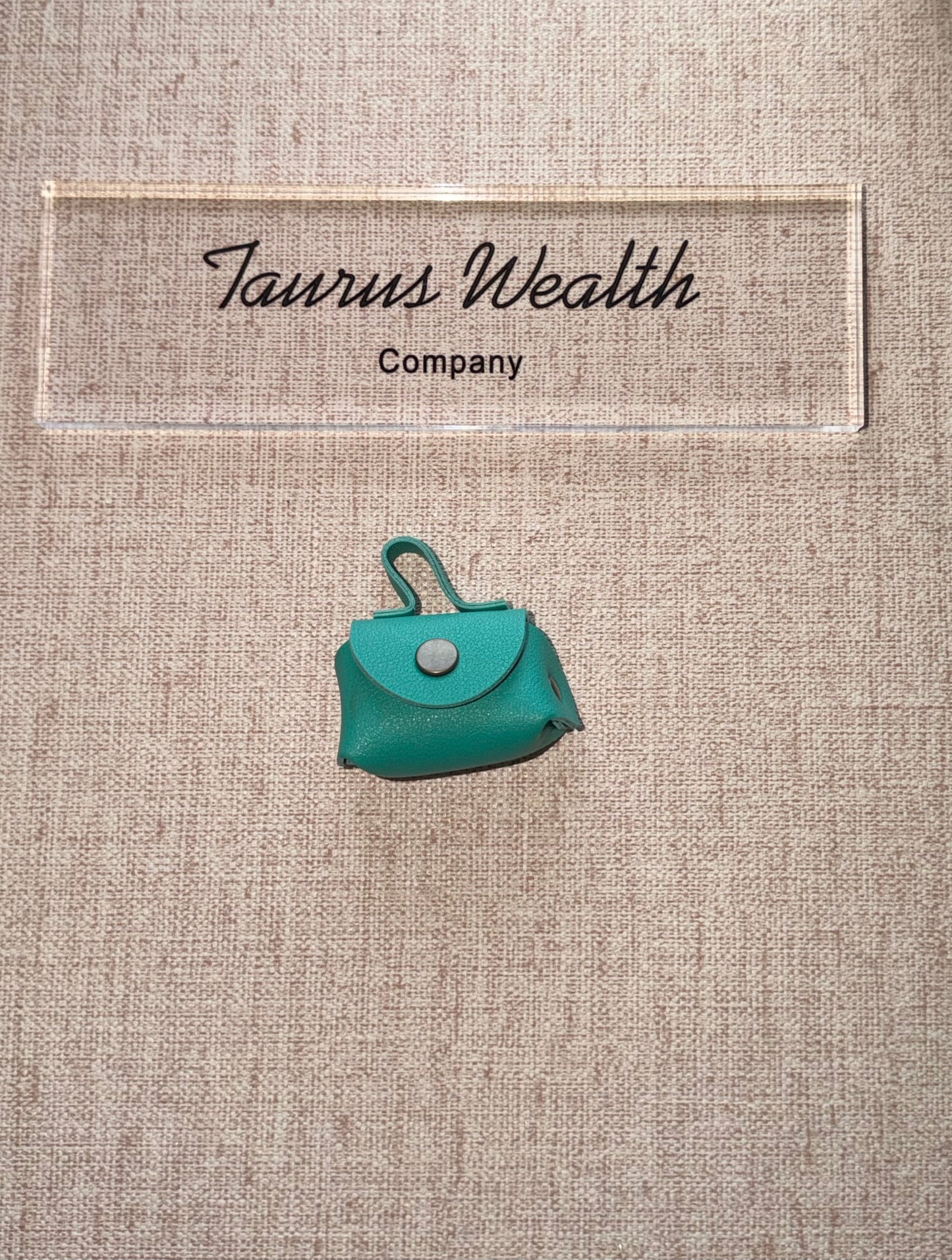 Mini hobo keychain bags