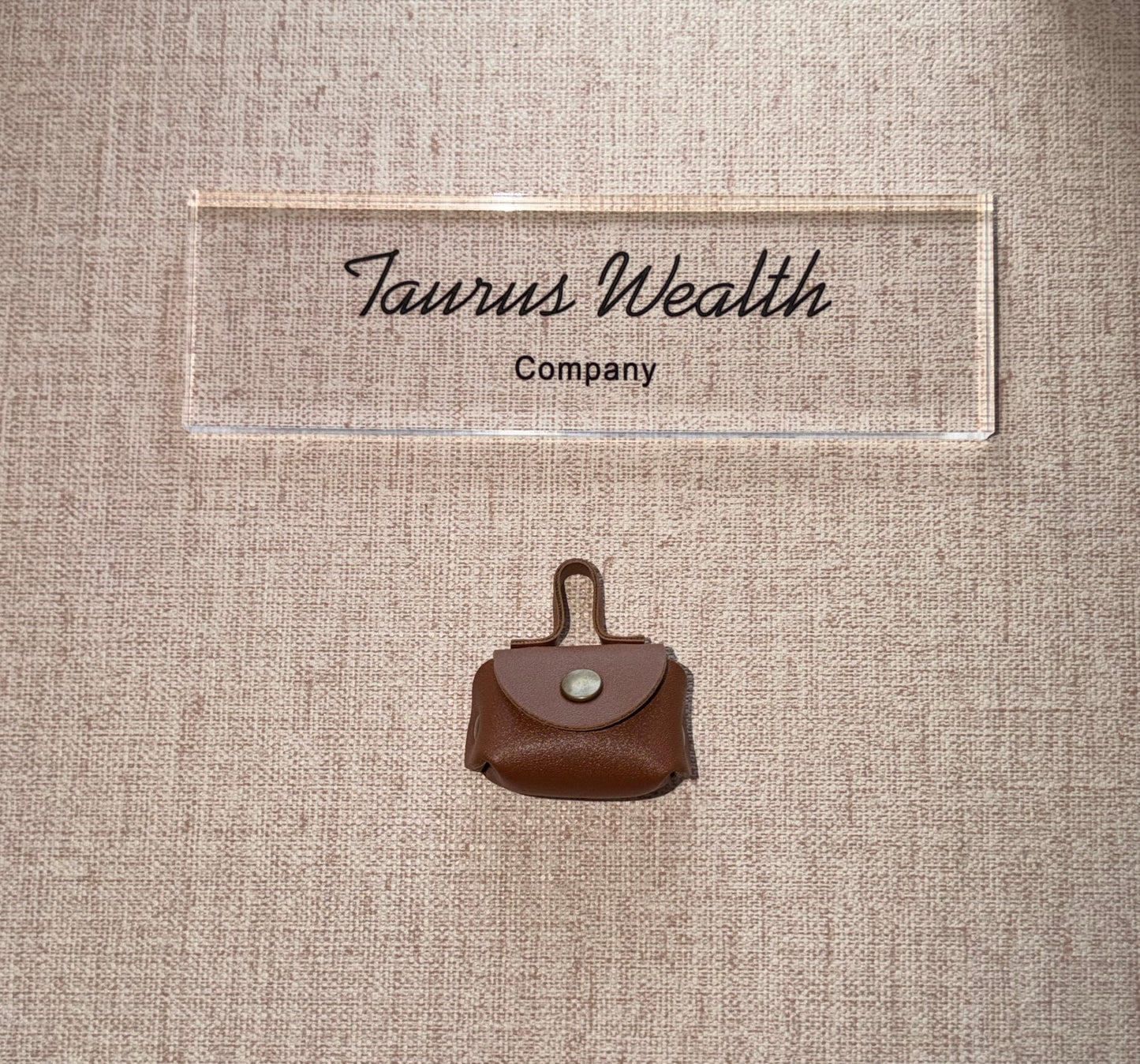 Mini hobo keychain bags