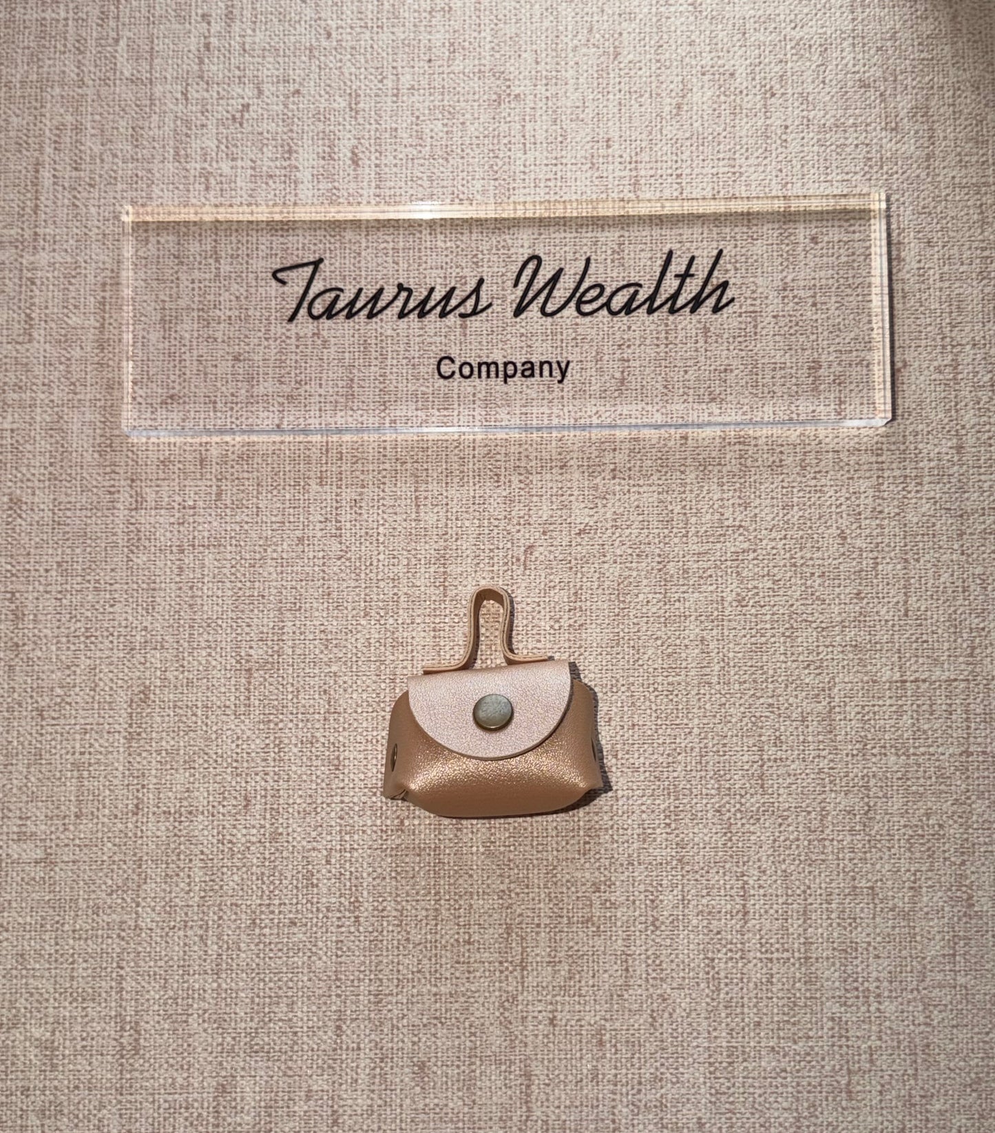 Mini hobo keychain bags