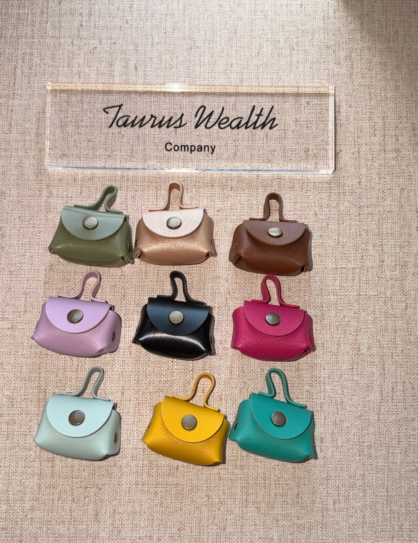 Mini hobo keychain bags
